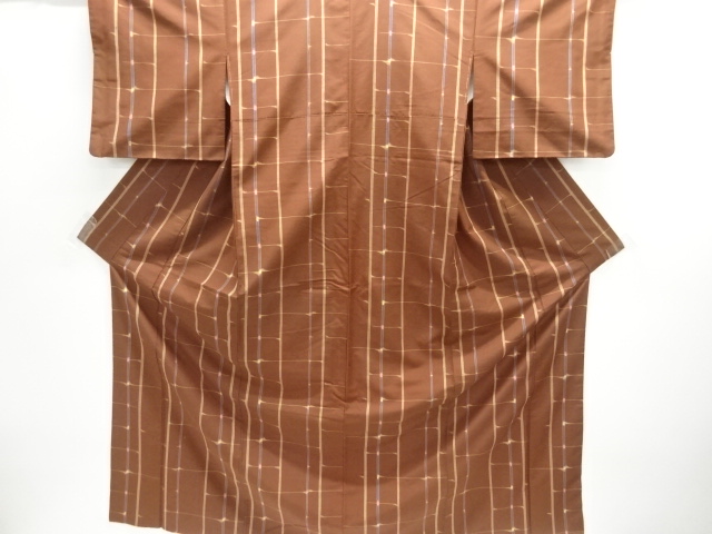 Japanese Kimono / Tsumugi Omeshi Silk